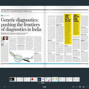 Snapshot of the article on Express Healthcare