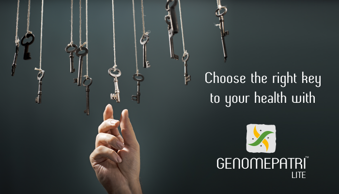 Choose the right key to your health with Genomepatri Lite